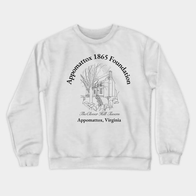 The Clover Hill Tavern Crewneck Sweatshirt by Appomattox 1865 Foundation